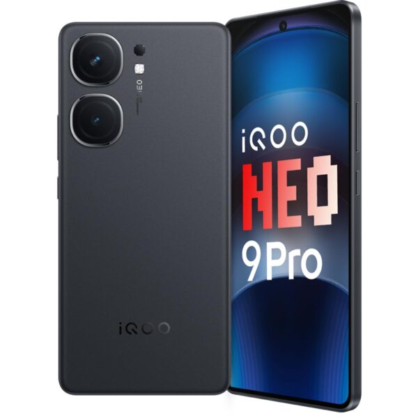 iQOO Neo9 Pro 5G (Conqueror Black, 12GB RAM, 256GB Storage) | Snapdragon 8 Gen 2 Processor | Supercomputing Chip Q1 | Flagship Level Sony IMX920 Camera