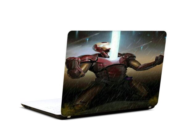 5 Ace HD Iron Man T Laptop Skin, for 10 to17inch for Dell, Lenovo, Acer, HP, Sony,Apple,MacBook (Multi Color,Vinyl)