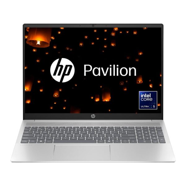 HP Pavilion 16, Enhanced by AI, Intel Core Ultra 5 125U, 16-inch (40.6 cm), WUXGA, 16GB LPDDR5, 512GB SSD, Intel Graphics, 1080p FHD IR Camera, Copilot, Backlit KB (Win 11, Silver, 1.77 kg), af0015TU