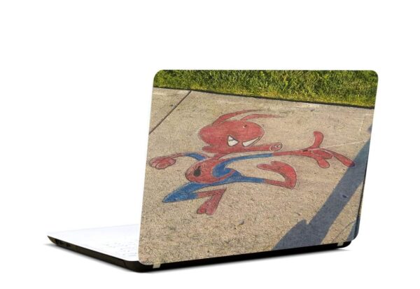 5 Ace HD Spider Pig Laptop Skin, for 10 to17inch for Dell, Lenovo, Acer, HP, Sony,Apple,MacBook (Multi Color,Vinyl)