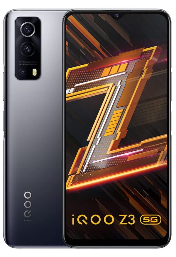 (Refurbished) iQOO Z3 5G (Ace Black, 8GB RAM, 128GB Storage)