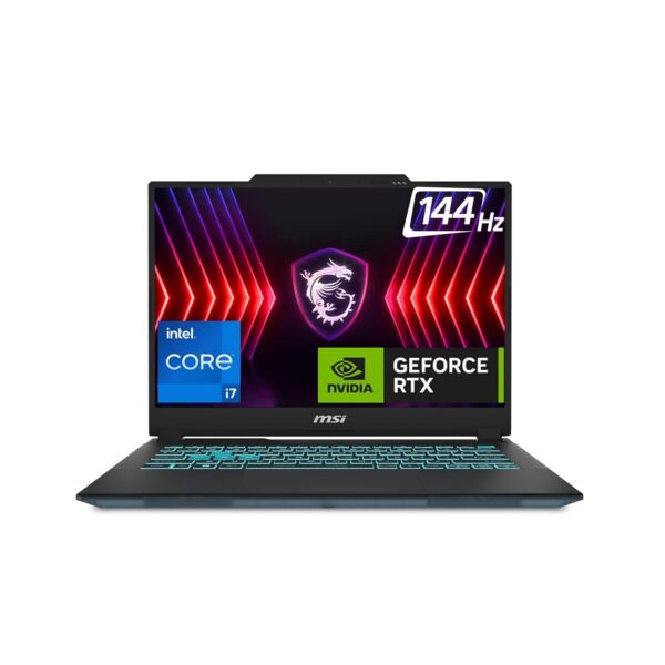 MSI Cyborg 14, Intel 13th Gen. i7-13620H, 36CM FHD+ 144Hz Gaming Laptop(16GB/512GB NVMe SSD/Windows 11 Home/MSO 2021/Nvidia GeForce RTX4050, 6GB GDDR6/Translucent Black/1.6Kg), A13VE-201IN