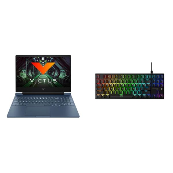 HP Victus Gaming Laptop, AMD Ryzen 5 5600H, AMD 4GB Radeon RX 6500M Graphics, 15.6-inch (39.6 cm), F