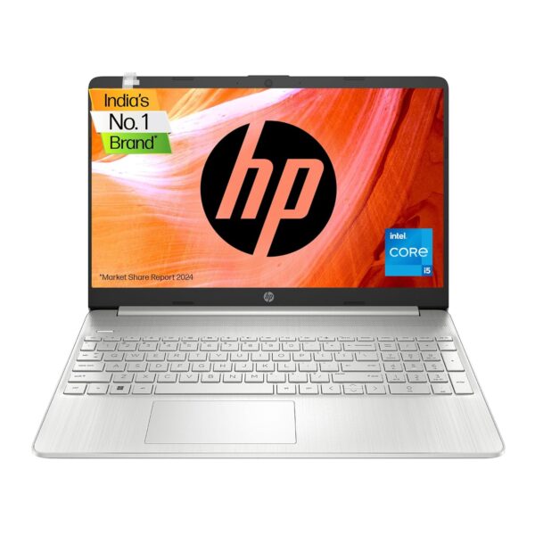 HP 15S Intel Core i5 12th Gen (8GB Ram/512GB SSD/Fhd/Ms Office/Backlit Keyboard/Windows 11/15.6" (39.6Cm)/Silver/1.69 Kg) Fy5008Tu Laptop