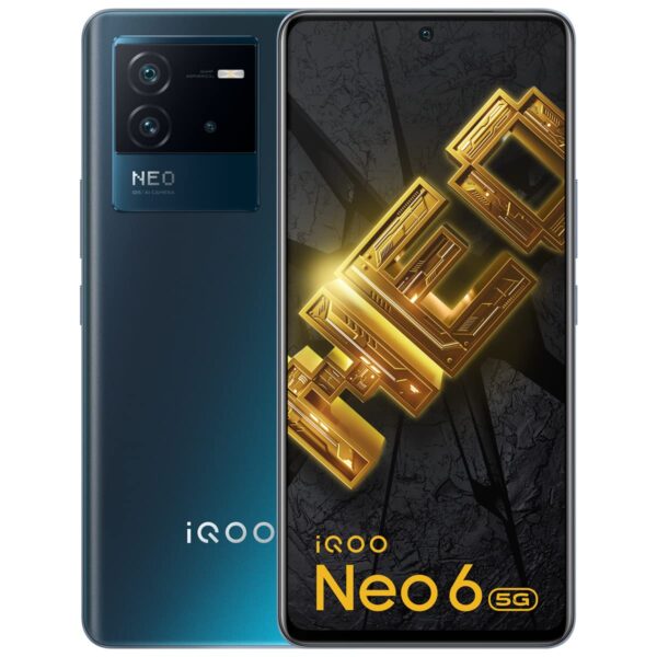 (Refurbished) IQOO Neo 6 5G (Dark Nova, 8GB RAM, 128GB Storage) | Snapdragon® 870 5G